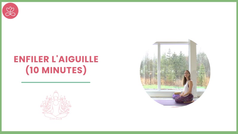 Jour 8 - Enfiler l'aiguille (10 minutes)